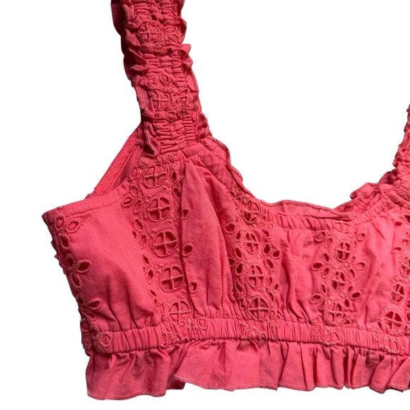 American Eagle Outfitters Pink Lace Bralette Top - Picture 7 of 8